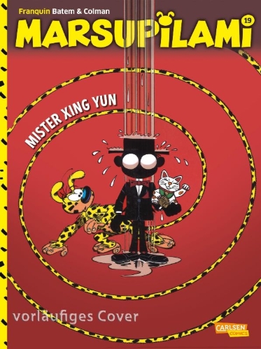 Buchcover und Innenansicht für das Buch: Marsupilami 31 - Monsieur Xing Yùn