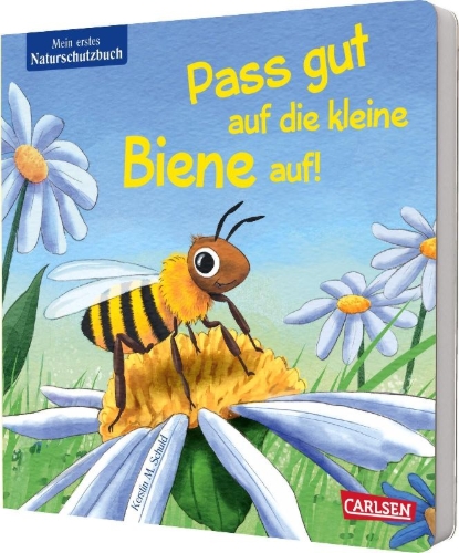 Buchcover und Innenansicht für das Buch: Pass gut auf die kleine Biene auf