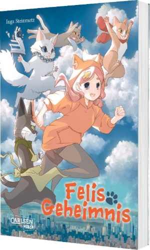 Buchcover und Innenansicht für das Buch: Felis Geheimnis