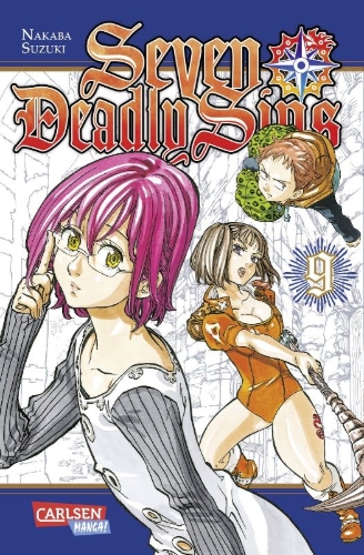 Buchcover und Innenansicht für das Buch: Nanatsu no Taizai