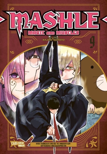 Buchcover und Innenansicht für das Buch: Mashle