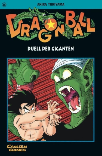 Buchcover und Innenansicht für das Buch: Dragon Ball 16. Duell der Giganten