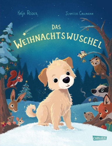 Buchcover und Innenansicht für das Buch: Das Weihnachtswuschel
