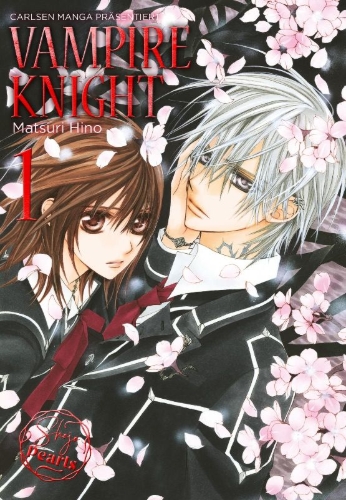 Buchcover und Innenansicht für das Buch: Vampire Knight
