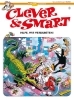 Buchcover und Innenansicht für das Buch: Mortadelo y Filemon: El caso del bacalao