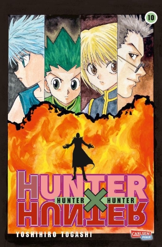 Buchcover und Innenansicht für das Buch: Hunter X Hunter