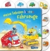 Buchcover und Innenansicht für das Buch: Meine liebsten bunten Fahrzeuge