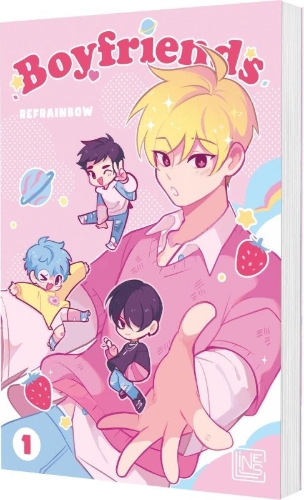 Buchcover und Innenansicht für das Buch: Boyfriends 1