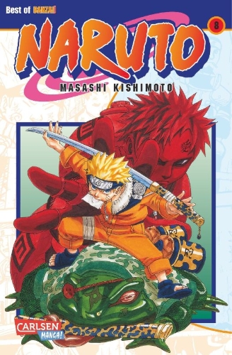 Buchcover und Innenansicht für das Buch: Naruto