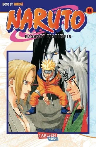 Buchcover und Innenansicht für das Buch: Naruto