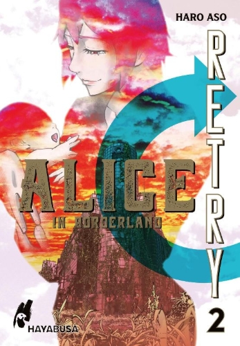 Buchcover und Innenansicht für das Buch: Imawa no Kuni no Alice