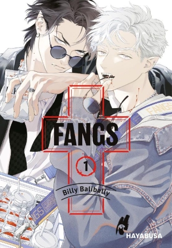 Buchcover und Innenansicht für das Buch: FANGS