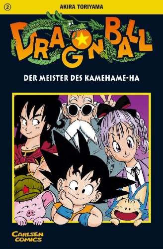 Buchcover und Innenansicht für das Buch: Dragon Ball 02. Der Meister des Kamehame-Ha