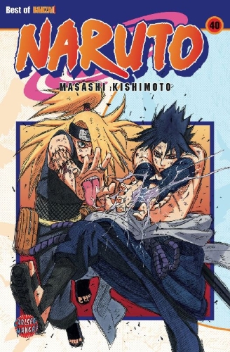 Buchcover und Innenansicht für das Buch: Naruto