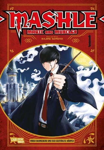Buchcover und Innenansicht für das Buch: Mashle