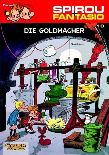 Buchcover und Innenansicht für das Buch: Le Faiseur d'or