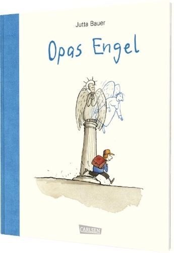 Buchcover und Innenansicht für das Buch: Opas Engel  - Jubiläumsausgabe im großen Format