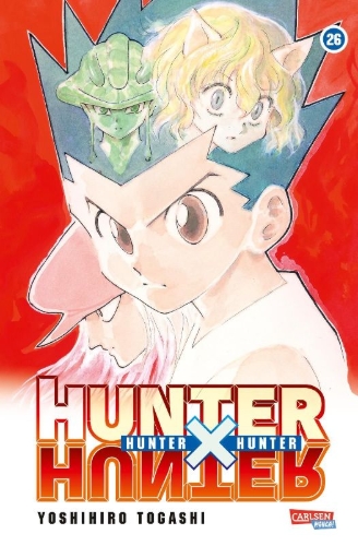 Buchcover und Innenansicht für das Buch: Hunter X Hunter