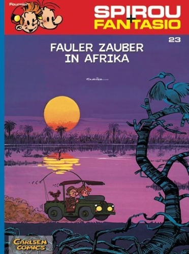 Buchcover und Innenansicht für das Buch: Le Gri-Gri du Niokolo-Koba