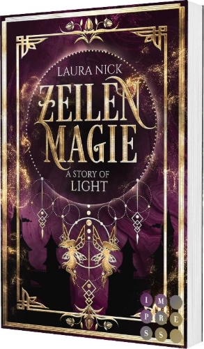 Buchcover und Innenansicht für das Buch: Zeilenmagie 1: A Story of Light