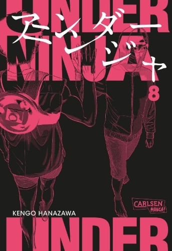 Buchcover und Innenansicht für das Buch: Under Ninja
