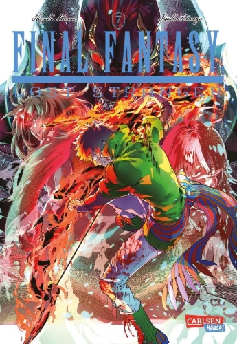 Buchcover und Innenansicht für das Buch: Final Fantasy - Lost Stranger