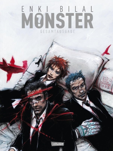 Buchcover und Innenansicht für das Buch: Monster Gesamtausgabe