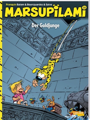 Buchcover und Innenansicht für das Buch: Un fils en or