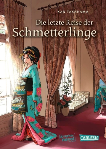 Buchcover und Innenansicht für das Buch: Die letzte Reise der Schmetterlinge