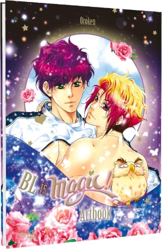 Buchcover und Innenansicht für das Buch: BL is magic! Artbook