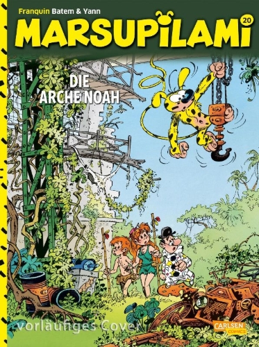 Buchcover und Innenansicht für das Buch: Marsupilami 6 - Fordlandia