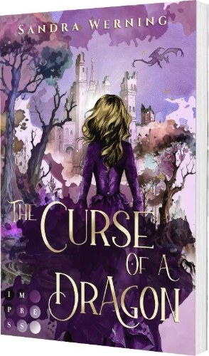 Buchcover und Innenansicht für das Buch: The Curse of a Dragon (The Spell of a Witch 2)
