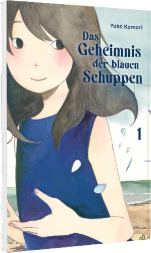 Buchcover und Innenansicht für das Buch: Aoi Uroko to Suna no Machi