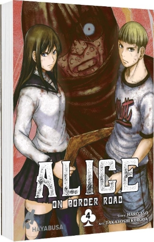 Buchcover und Innenansicht für das Buch: Imawa no Michi no Alice
