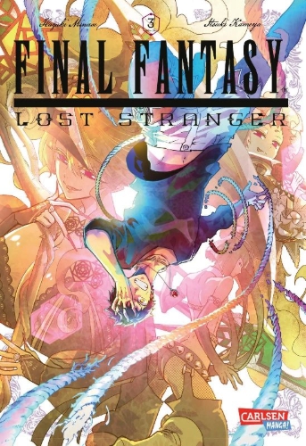 Buchcover und Innenansicht für das Buch: Final Fantasy Lost Stranger
