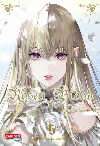 Buchcover und Innenansicht für das Buch: Rosen Blood