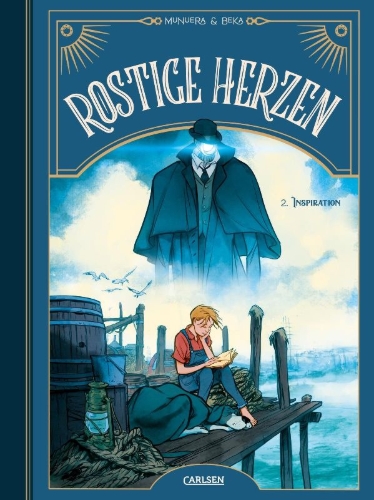 Buchcover und Innenansicht für das Buch: Les c¿urs de ferraille Tome 2 - L'inspiration