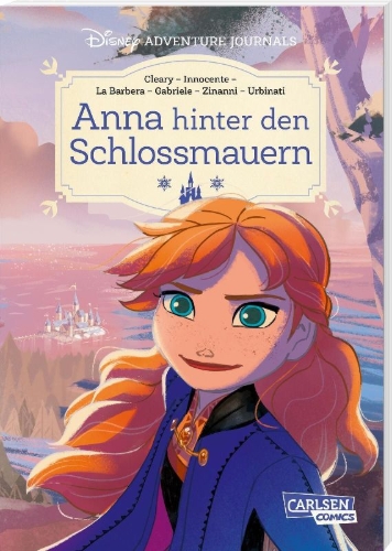 Buchcover und Innenansicht für das Buch: Anna's Journal: Behind the Castle Walls