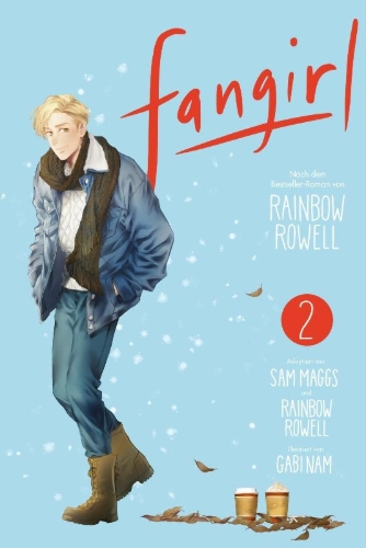 Buchcover und Innenansicht für das Buch: Fangirl: The Manga