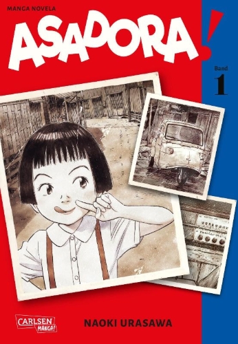 Buchcover und Innenansicht für das Buch: Asadora!