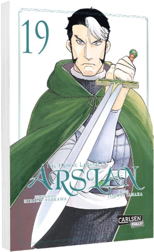 Buchcover und Innenansicht für das Buch: Arslan Senki