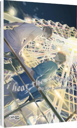 Buchcover und Innenansicht für das Buch: Hidamari ga Kikoeru: Shunkashuutou