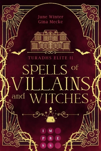 Buchcover und Innenansicht für das Buch: Spells of Villains and Witches  (Turadhs Elite 2)