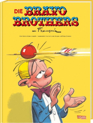 Buchcover und Innenansicht für das Buch: Spirou Deluxe  Bravo Brothers (Hochwertige Jubiläumsedition 100 Jahre Franquin)
