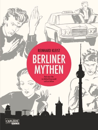 Buchcover und Innenansicht für das Buch: Berliner Mythen