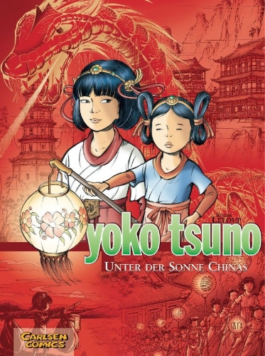 Buchcover und Innenansicht für das Buch: Yoko Tsuno