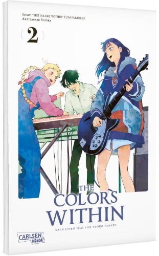 Buchcover und Innenansicht für das Buch: Kimi no Iro