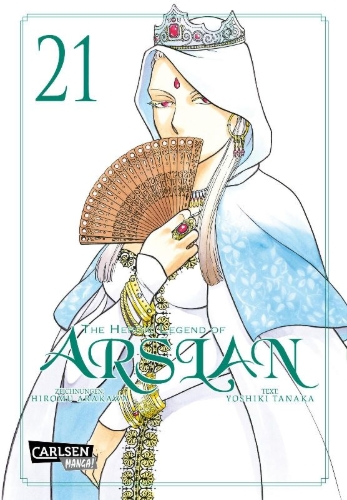 Buchcover und Innenansicht für das Buch: Arslan Senki