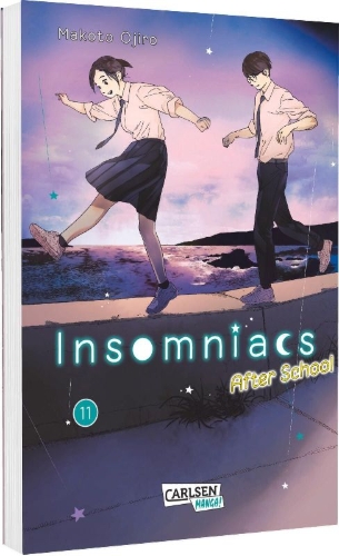 Buchcover und Innenansicht für das Buch: Kimi wa Houkago Insomnia