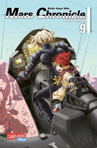 Buchcover und Innenansicht für das Buch: Battle Angel Alita - Mars Chronicle 9